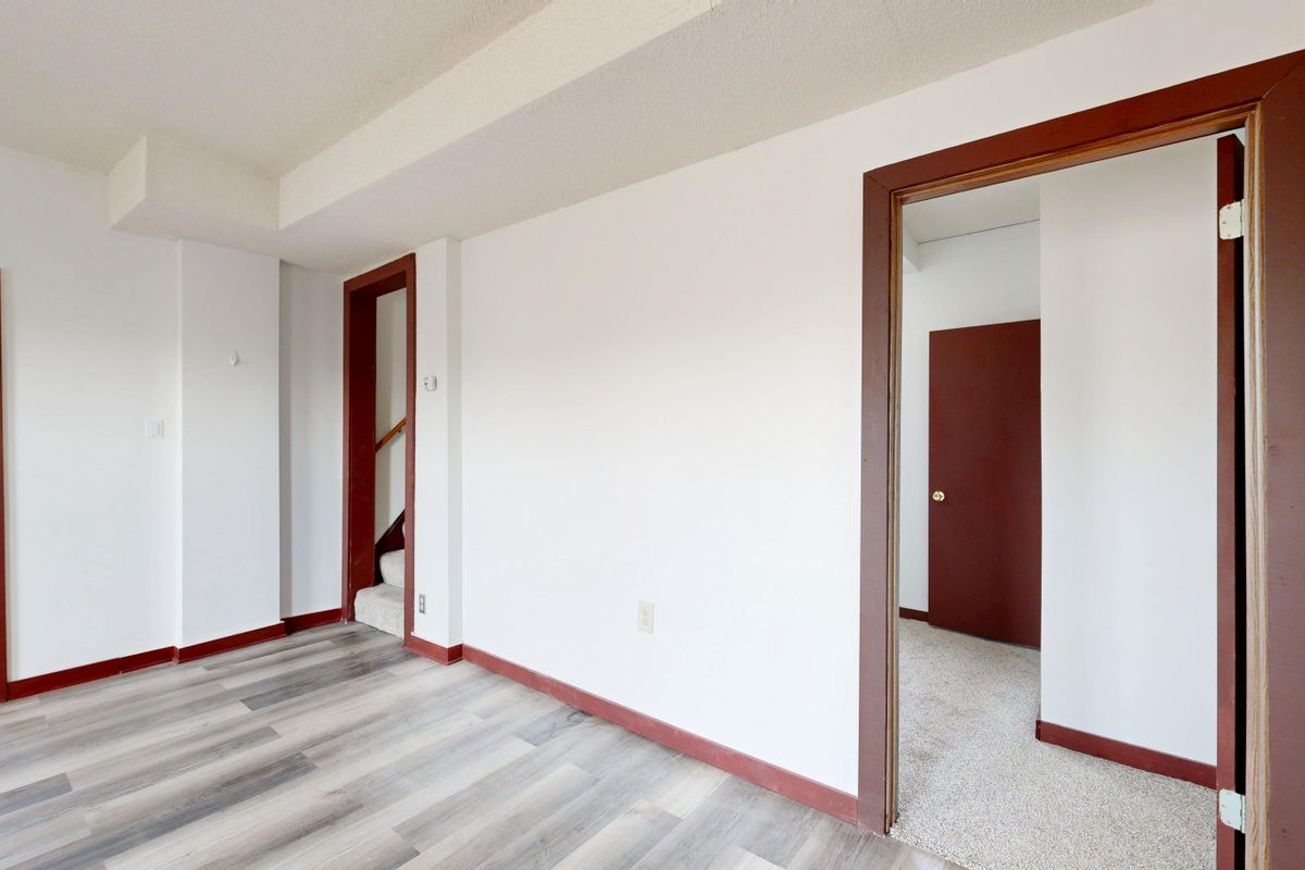 Clean interior walls, door openings, and trim prepared for a move, listing, or guest deadline